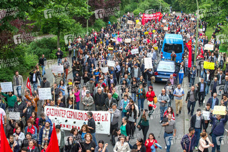 Solidaritäts-Demonstration für die Aufständischen in Istanbul