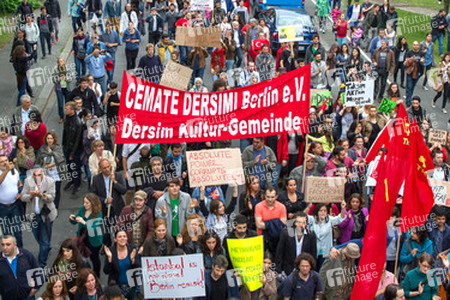 Solidaritäts-Demonstration für die Aufständischen in Istanbul