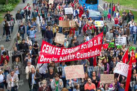 Solidaritäts-Demonstration für die Aufständischen in Istanbul