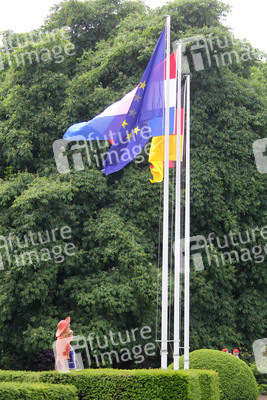 Ministerpräsident Gauck empfängt das niederländische Königspaar, Berlin