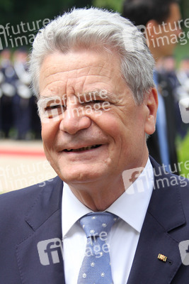 Ministerpräsident Gauck empfängt das niederländische Königspaar, Berlin
