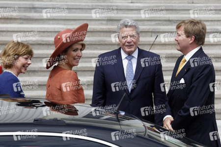 Daniela Schadt, Máxima der Niederlande, Joachim Gauck, Willem-Alexander der Niederlande