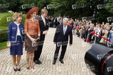 Daniela Schadt, Máxima der Niederlande, Willem-Alexander der Niederlande, Joachim Gauck