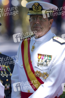 Die königliche spanische Familie beim Armed Forces Day, Madrid