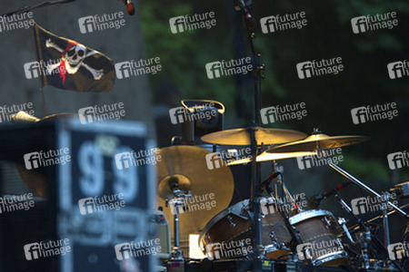 Bühne beim Neil Young & Crazy Horse Konzert