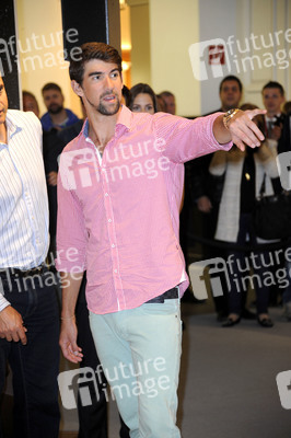 Michael Phelps im KaDeWe, Berlin