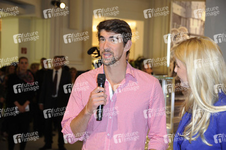 Michael Phelps im KaDeWe, Berlin