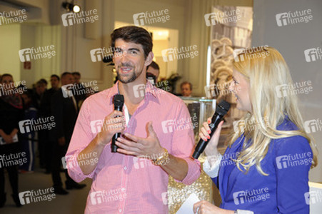 Michael Phelps im KaDeWe, Berlin
