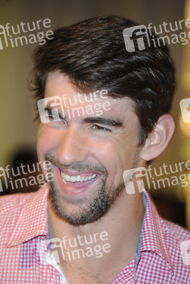 Michael Phelps im KaDeWe, Berlin