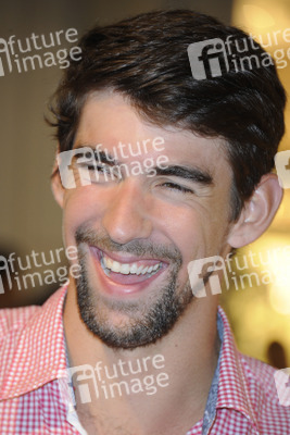 Michael Phelps im KaDeWe, Berlin