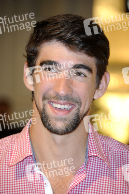 Michael Phelps im KaDeWe, Berlin