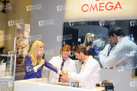 Michael Phelps im KaDeWe, Berlin