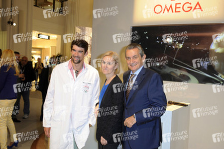 Michael Phelps, Petra Fladenhofer, Stephen Urquhart