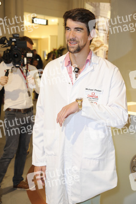Michael Phelps im KaDeWe, Berlin