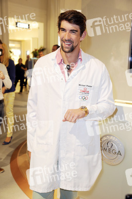 Michael Phelps im KaDeWe, Berlin