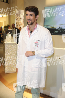 Michael Phelps im KaDeWe, Berlin