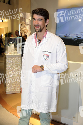 Michael Phelps im KaDeWe, Berlin
