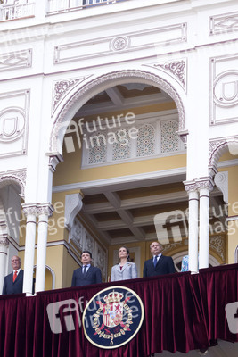 Prinzessin Elena bei der 'Corrida de la Beneficencia', Madrid