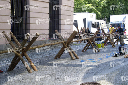 'The Monuments Men' Dreharbeiten, Berlin