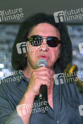 Gene Simmons im Hard Rock Cafe, Berlin