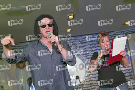 Gene Simmons im Hard Rock Cafe, Berlin