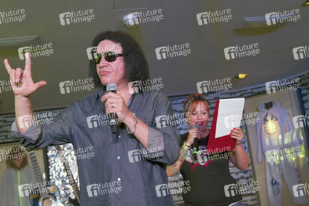 Gene Simmons im Hard Rock Cafe, Berlin