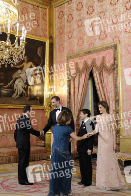 Felipe von Spanien, Naruhito von Japan, Letizia von Spanien