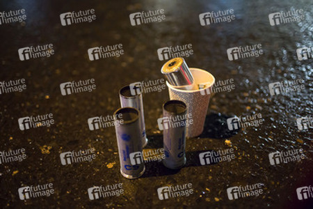 Polizei räumt das Protestlager am Taksim-Platz in Istanbul, Türkei