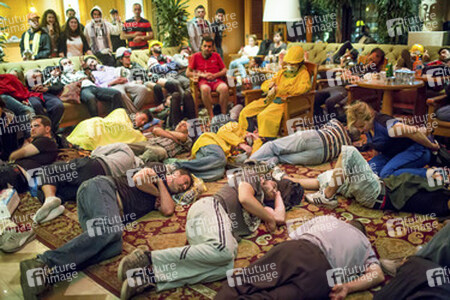 Polizei räumt das Protestlager am Taksim-Platz in Istanbul, Türkei