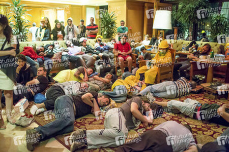 Polizei räumt das Protestlager am Taksim-Platz in Istanbul, Türkei