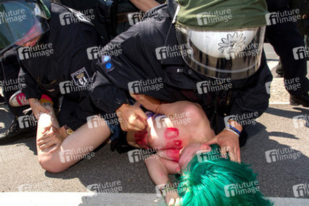 Femen Protest, Berlin