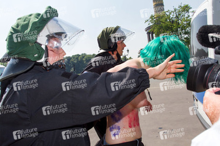 Femen Protest, Berlin