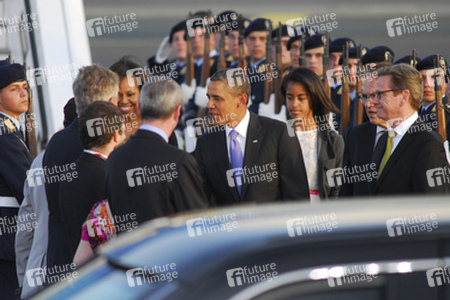 Michelle Obama, Barack Obama, Malia Ann Obama, Guido Westerwelle