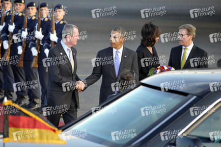 Philip D. Murphy, Barack Obama, Michelle Obama und Guido Westerwelle