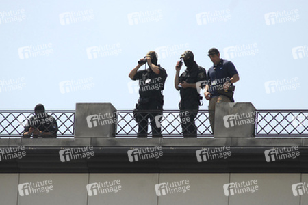 Präsident Obama spricht am Brandenburger Tor, Berlin