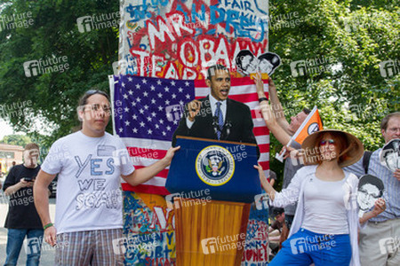 Anti Obama Demonstration, Berlin