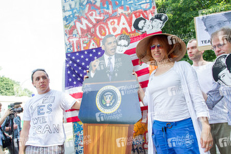 Anti Obama Demonstration, Berlin