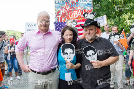 Anti Obama Demonstration, Berlin