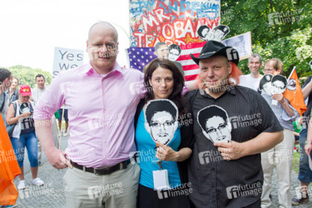 Anti Obama Demonstration, Berlin