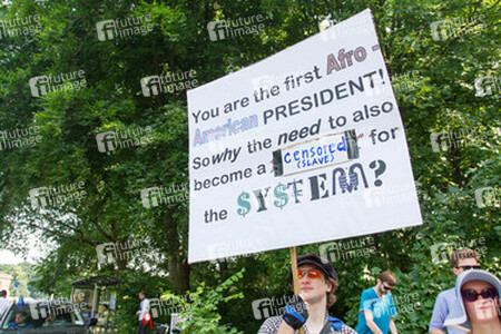 Anti Obama Demonstration, Berlin