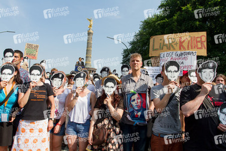 Anti Obama Demonstration, Berlin