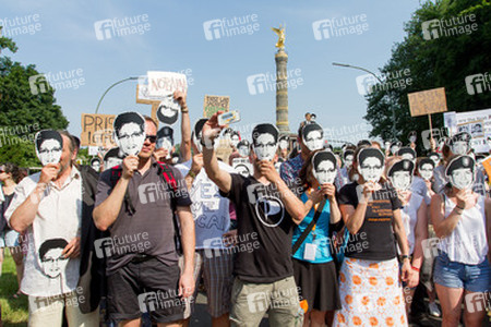 Anti Obama Demonstration, Berlin