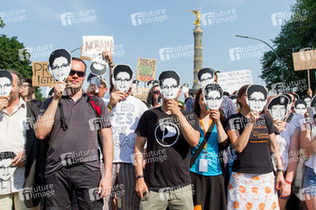 Anti Obama Demonstration, Berlin