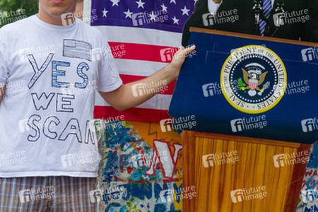 Anti Obama Demonstration, Berlin