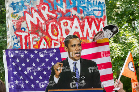 Anti Obama Demonstration, Berlin