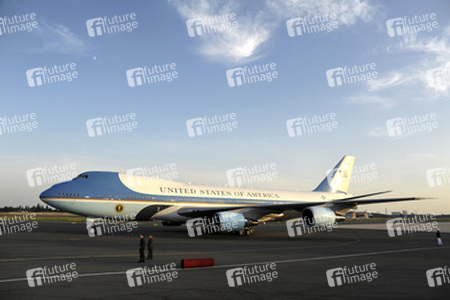 Ankunft von Präsident Obama, Berlin