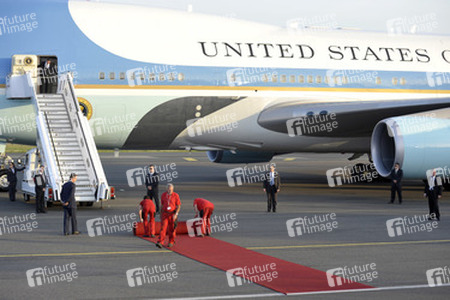 Ankunft von Präsident Obama, Berlin