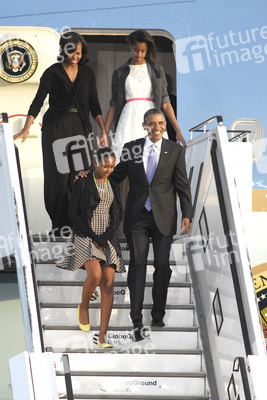 Ankunft von Präsident Obama, Berlin