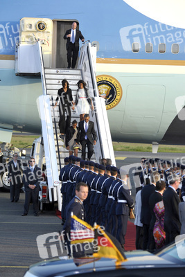 Ankunft von Präsident Obama, Berlin