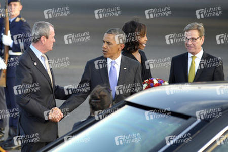 Ankunft von Präsident Obama, Berlin